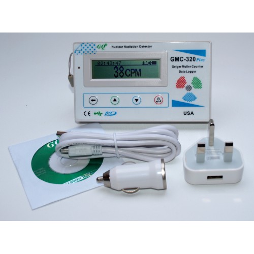 GMC320 Plus pocket Geiger Counter anythingradioactive
